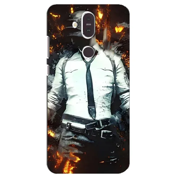 Чехол с рисунком «Man Пубг» для Nokia 8.1 (2018) Чехол с рисунком «Man Пубг» для Nokia 8.1 (2018)