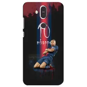 Чехол (TPU) с Футболистом на Nokia 8.1 , Nokia 8 2018 (MBAPPE 10)