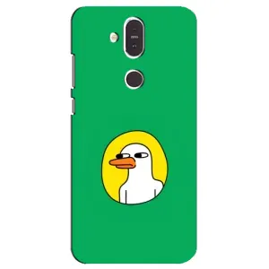 Бампер с принтом Мемы для Nokia 8.1 , Nokia 8 2018 (Мем Утка)