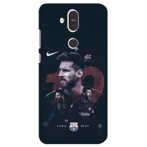 Чехлы Лео Месси Аргентина для Nokia 8.1 , Nokia 8 2018 (Месси 10)