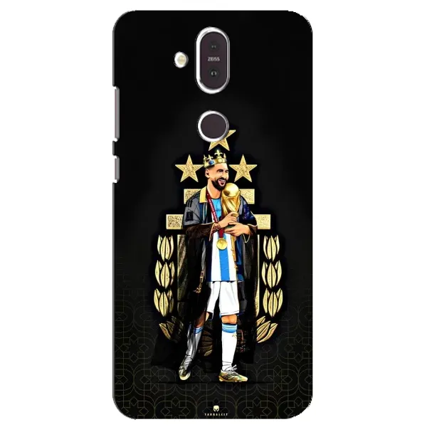 Чехол с рисунком «Месси король» для Nokia 8.1 (2018) Чехол с рисунком «Месси король» для Nokia 8.1 (2018)