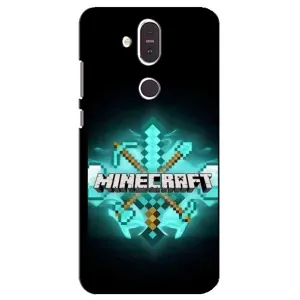 Чохол з малюнком «MineCraft 2» для Nokia 8.1 (2018)