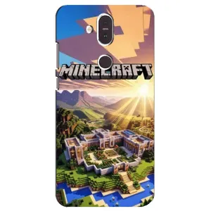 Чохол з малюнком «MINECRAFT» для Nokia 8.1 (2018)
