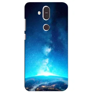 Чехлы КОСМОС для Nokia 8.1 , Nokia 8 2018 (Млечный путь)