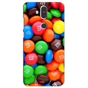 Чехол с изображением вкусной еды для Nokia 8.1 , Nokia 8 2018 (Разноцветные M&M'S)
