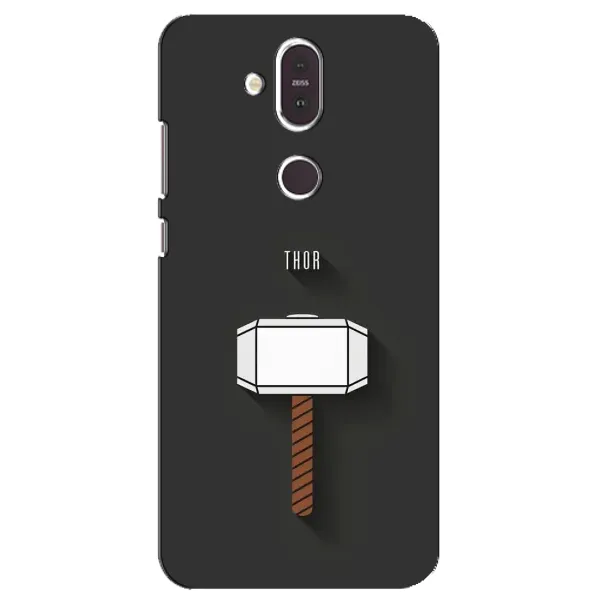 Чехол с рисунком «Молот Тора» для Nokia 8.1 (2018)