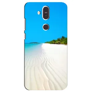 Летний Чехол на Nokia 8.1 , Nokia 8 2018 (Море песок)