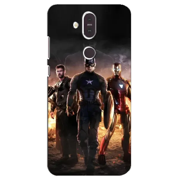 Чехол с рисунком «Мстители» для Nokia 8.1 (2018)