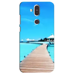 Летний Чехол на Nokia 8.1 , Nokia 8 2018 (Набережная)