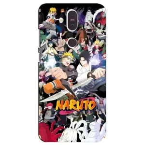 Купить Чехлы на телефон с принтом Anime для Nokia 8.1 , Nokia 8 2018 (Наруто постер)