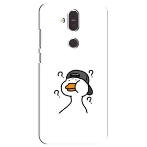 Бампер с принтом Мемы для Nokia 8.1 , Nokia 8 2018 (Непонимание)