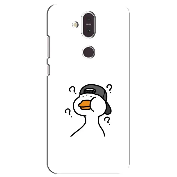 Чехол с рисунком «Непонимание» для Nokia 8.1 (2018) Чехол с рисунком «Непонимание» для Nokia 8.1 (2018)