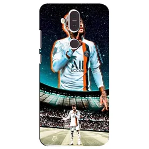 Силиконовый Чехол Nokia 8.1 , Nokia 8 2018 (Неймар ПСЖ)