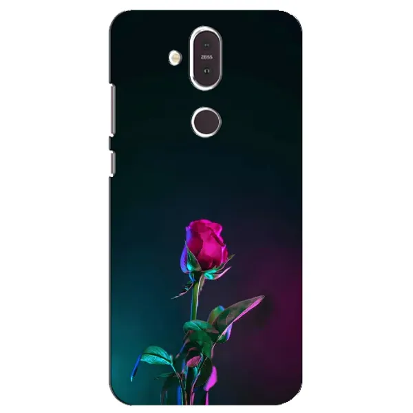 Чехол с рисунком «Ночная роза» для Nokia 8.1 (2018) Чехол с рисунком «Ночная роза» для Nokia 8.1 (2018)