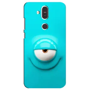 Чохли (ТПУ) (смішні стікери) для Nokia 8.1 , Nokia 8 2018 (Одноглазик)