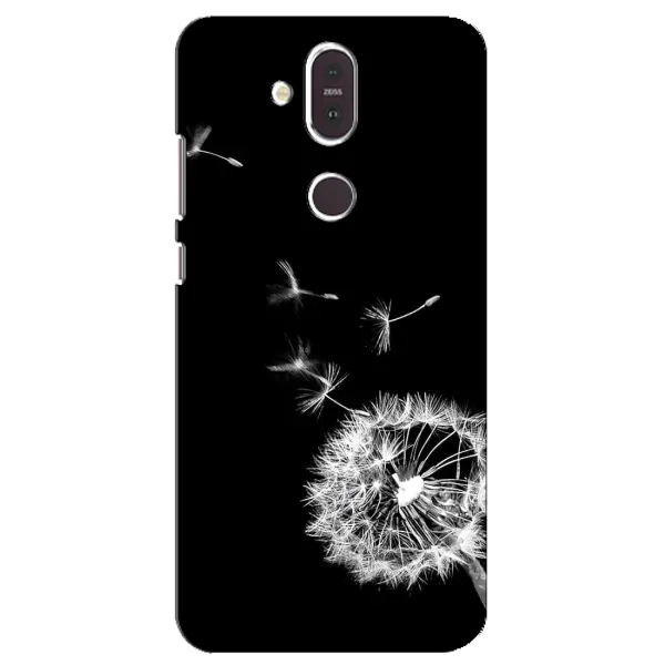 Чехол с рисунком «Одуванчик на чёрном» для Nokia 8.1 (2018) Чехол с рисунком «Одуванчик на чёрном» для Nokia 8.1 (2018)