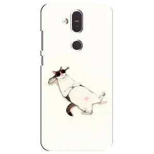 Чехол на тематику: Коты для Nokia 8.1 (2018) (Отдых)