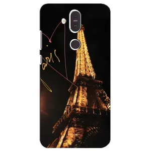 Чехол с Эйфелевой башней на Nokia 8.1 , Nokia 8 2018 (Paris)