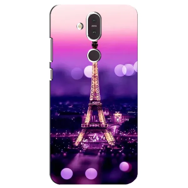 Чехол с рисунком «Париж башня» для Nokia 8.1 (2018) Чехол с рисунком «Париж башня» для Nokia 8.1 (2018)