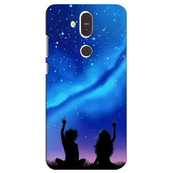 Чехол с рисунком «Парочка» для Nokia 8.1 (2018) Чехол с рисунком «Парочка» для Nokia 8.1 (2018)