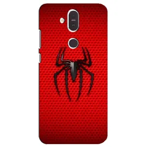 Чехол Супергерой Человека Паука на Nokia 8.1 , Nokia 8 2018 (Паук марвел)