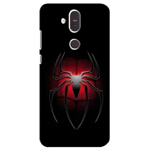 Чехол Супергерой Человека Паука на Nokia 8.1 , Nokia 8 2018 (Паук)