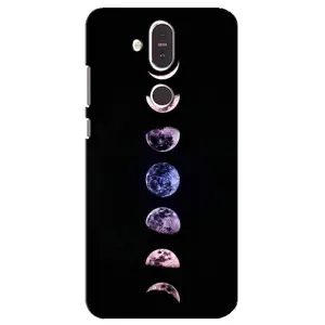 Чехол (ТПУ) с планетами на Nokia 8.1 , Nokia 8 2018 (Плнеты)