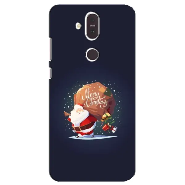 Чехол с рисунком «Подарки от Санты» для Nokia 8.1 (2018)