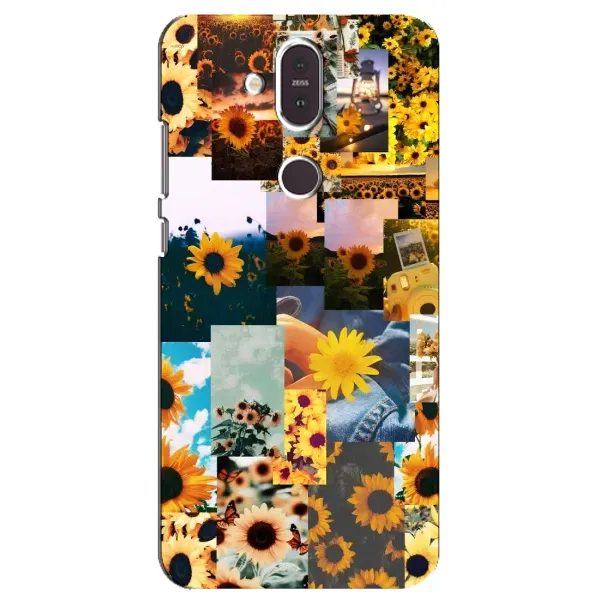 Чехол с рисунком «Подсолнуховый дизайн» для Nokia 8.1 (2018) Чехол с рисунком «Подсолнуховый дизайн» для Nokia 8.1 (2018)