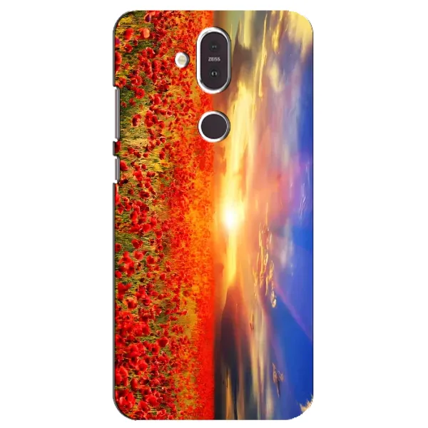 Чехол с рисунком «Поле тюльпанов» для Nokia 8.1 (2018) Чехол с рисунком «Поле тюльпанов» для Nokia 8.1 (2018)