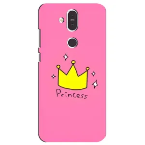 Девчачий Чехол для Nokia 8.1 , Nokia 8 2018 (Princess)