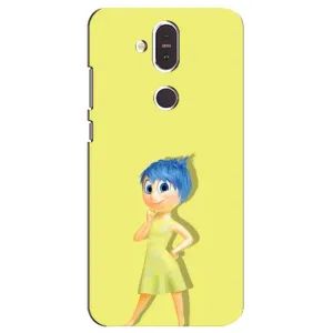 Чехол Головоломка для Nokia 8.1 , Nokia 8 2018 - (AlphaPrint) (Радость)