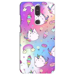 Чохол Unicorn на Nokia 8.1 , Nokia 8 2018 (Веселка і Єдинорог)