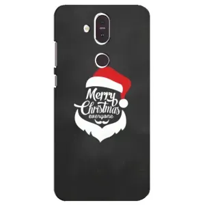 Чохол Санта Клаус для Nokia 8.1 , Nokia 8 2018 (Санта Крісмас)