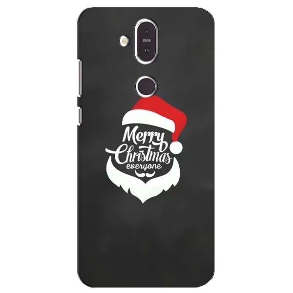 Чехол с рисунком «Санта Крисмас» для Nokia 8.1 (2018)