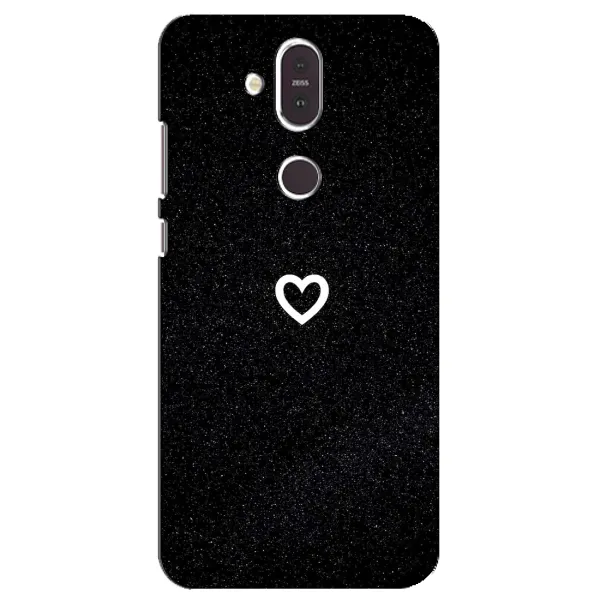 Чехол с рисунком «Сердечко» для Nokia 8.1 (2018) Чехол с рисунком «Сердечко» для Nokia 8.1 (2018)