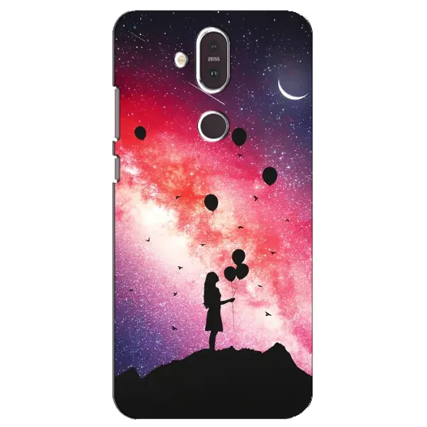 Чехол с рисунком «Шарики в небе» для Nokia 8.1 (2018) Чехол с рисунком «Шарики в небе» для Nokia 8.1 (2018)