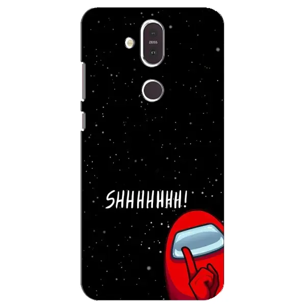 Чехол с рисунком «SHHHHH» для Nokia 8.1 (2018) Чехол с рисунком «SHHHHH» для Nokia 8.1 (2018)