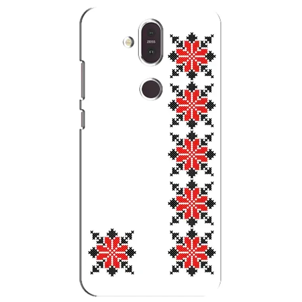Чохол з малюнком «Силует вишиванки» для Nokia 8.1 (2018) Чохол з малюнком «Силует вишиванки» для Nokia 8.1 (2018)