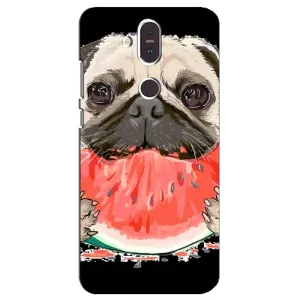 Чехол (ТПУ) Милые собачки для Nokia 8.1 , Nokia 8 2018 (Смешной Мопс)