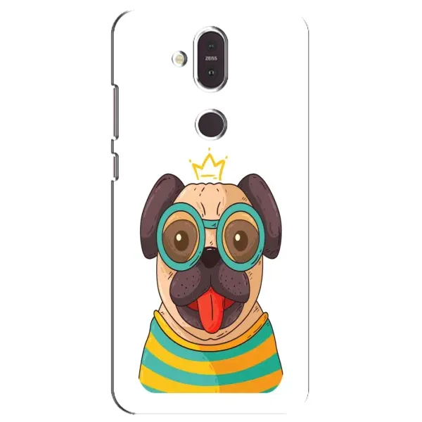 Чехол с рисунком «Собака Король» для Nokia 8.1 (2018) Чехол с рисунком «Собака Король» для Nokia 8.1 (2018)