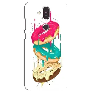 Чехол с изображением вкусной еды для Nokia 8.1 , Nokia 8 2018 (Сочные пончики)