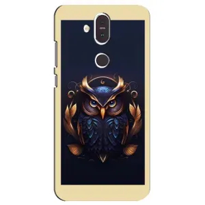 Чехлы с принтом СОВЫ для Nokia 8.1 , Nokia 8 2018 (Стильная Сова)