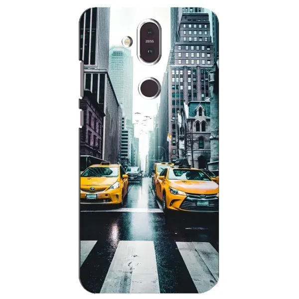Чехол с рисунком «Такси» для Nokia 8.1 (2018) Чехол с рисунком «Такси» для Nokia 8.1 (2018)