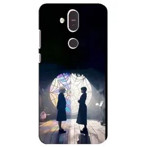 Чехлы с принтом Уэнсдей на Nokia 8.1 , Nokia 8 2018 (Уэнсдей и Энди)