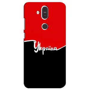 Чехлы УПА (Красно-Чёрный) на Nokia 8.1 , Nokia 8 2018 (Украина УПА)