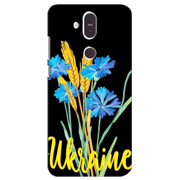 Чехол с рисунком «Ukraine в цветочках» для Nokia 8.1 (2018) Чехол с рисунком «Ukraine в цветочках» для Nokia 8.1 (2018)