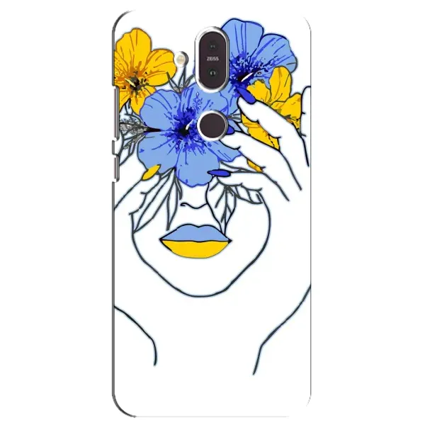 Чехол с рисунком «Украинка на всю голову» для Nokia 8.1 (2018) Чехол с рисунком «Украинка на всю голову» для Nokia 8.1 (2018)