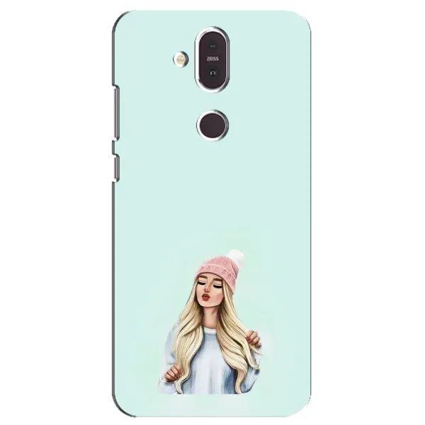Чехол с рисунком «В шапке» для Nokia 8.1 (2018) Чехол с рисунком «В шапке» для Nokia 8.1 (2018)