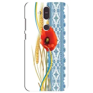 Силіконовый Чохол на Nokia 8.1 , Nokia 8 2018 з картинкой Вишиванки (Вишиванка з квіткою)